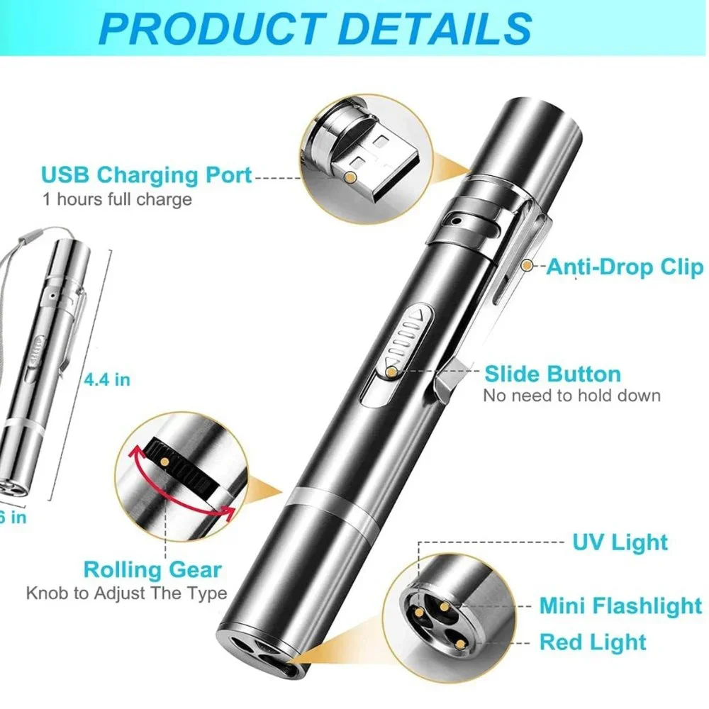 Cat Laser Toy, Red Dot LED Light Pointer Interactive